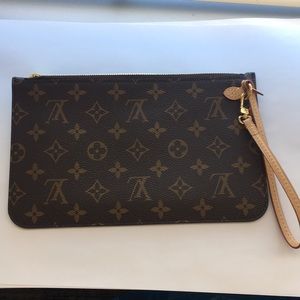 Authentic Louis Vuitton Pochette (from Neverfull)